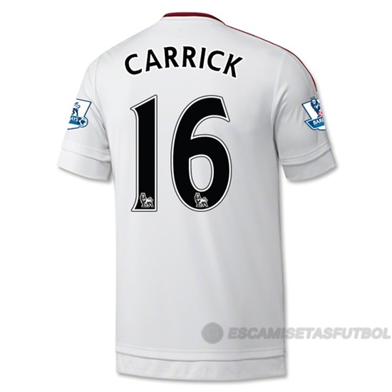 Camiseta Jugador del Manchester United Carrick 2ª Equipacion 201 - Haga un click en la imagen para cerrar